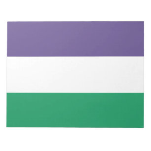 Bloco De Notas Sinalizador Suffragette