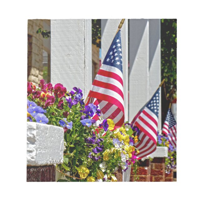 Bloco De Notas Sinalizadores + Flores (Frente)