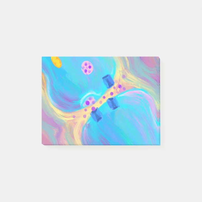 Bloco De Notas Sinapse Pastel (Frente)