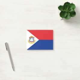 Bloco De Notas Sint Maarten flag