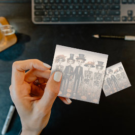 Bloco De Notas Skeleton Family Halloween