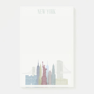 Bloco De Notas Skyline de Nova York