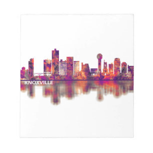 Bloco De Notas Skyline do Tennessee em Knoxville