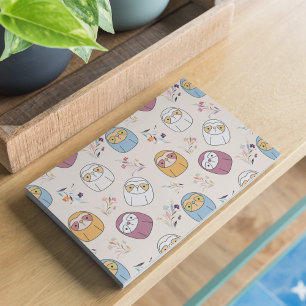 Bloco De Notas Sleepy Sloth