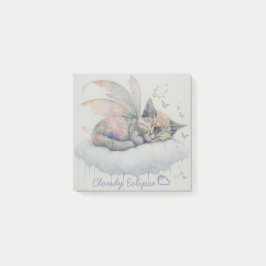 Bloco De Notas Sleepy Tortie Fairy