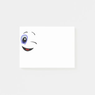 BLOCO DE NOTAS SMILEY FACE DE INVERNO