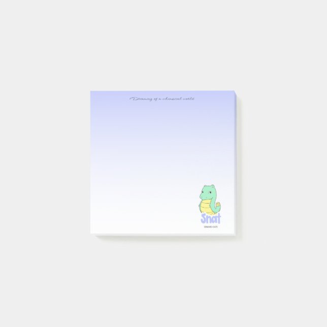 Bloco De Notas Snat (Snake + Cat) (Frente)