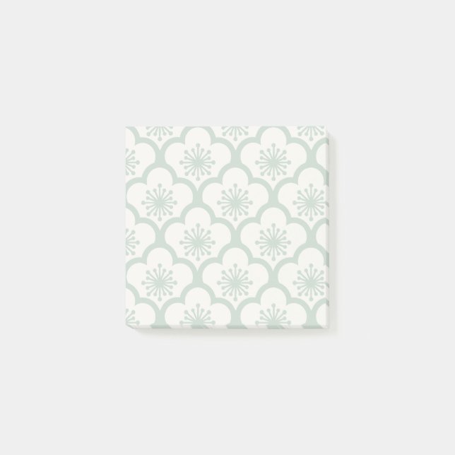 Bloco De Notas Soft Sakura Muted Sage - Neutro (Frente)