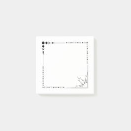 Bloco De Notas Sol e Lua postam