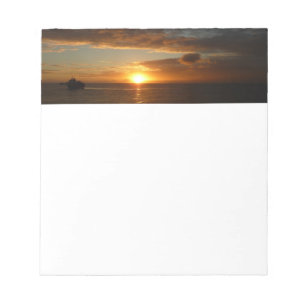 Bloco De Notas Sol no Mar II - Capa de Mar Tropical