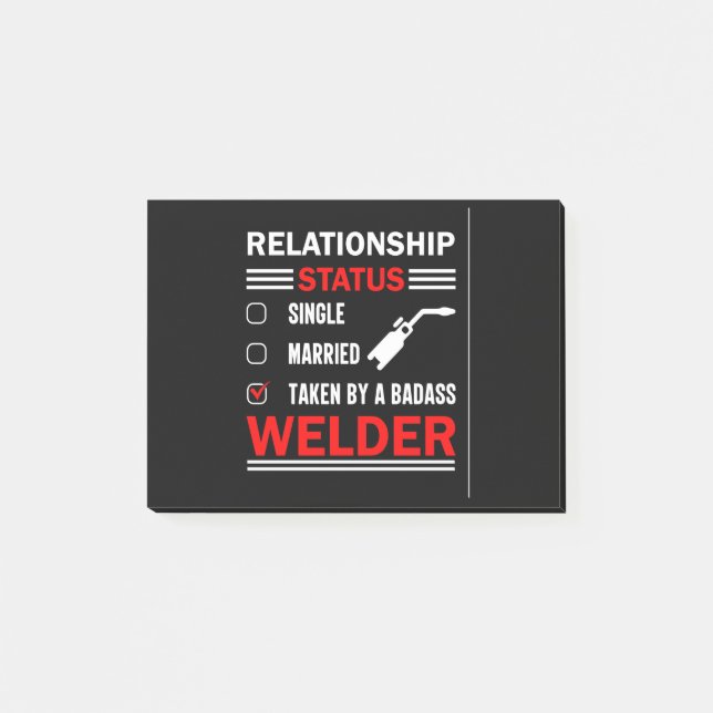 Bloco De Notas Soldador vetorial t camisa de soldadura engraçada  (Frente)