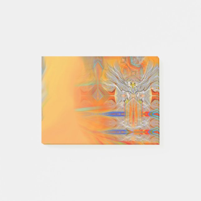 Bloco De Notas Solene progresso de Eagle para a ascensão Sun (Frente)