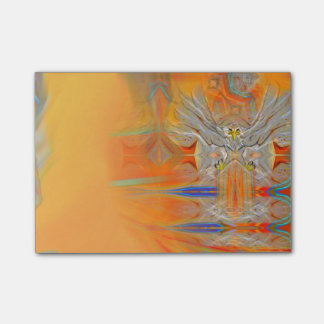 Bloco De Notas Solene progresso de Eagle para a ascensão Sun