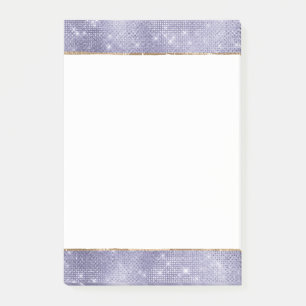Bloco De Notas Sonho Roxo Sparkle