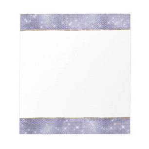 Bloco De Notas Sonho Roxo Sparkle