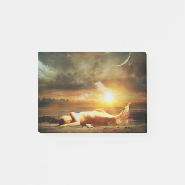 Bloco De Notas Sonhos da sereia (Frente)