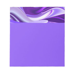 Bloco De Notas Sonhos de Arco-Íris de Flor Roxo