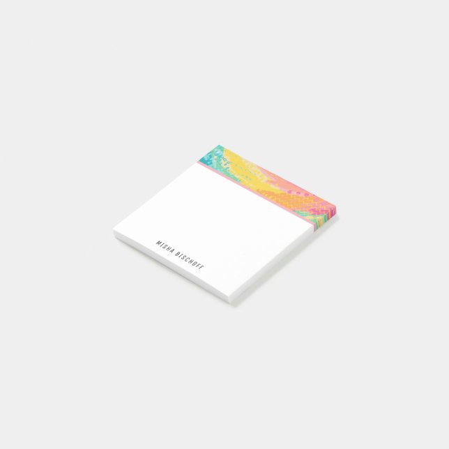 Bloco De Notas Sonhos de Piscina tropical (Inclinado)