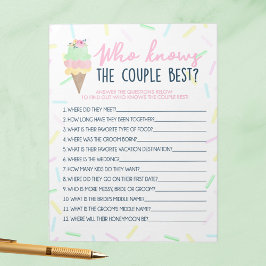 Bloco De Notas Sorvete Que Conhece O Melhor Jogo Do Casal