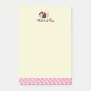 Bloco De Notas Sorvete Sundae e outras DeliciousTratamentos