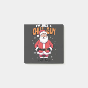 Bloco De Notas Sou apenas uma Cara de Natal Engraçado