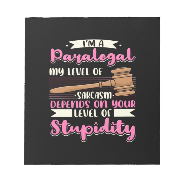 Bloco De Notas Sou Um Assistente (Frente)