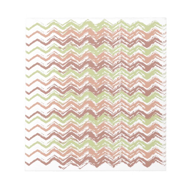 Bloco De Notas Spice Scribble Chevron ZigZag (Frente)