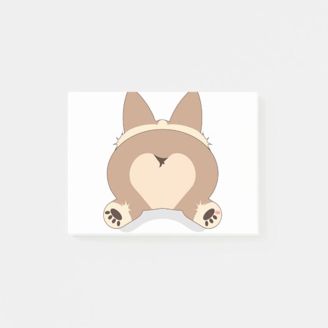 Bloco De Notas Sploot Corgi (Frente)