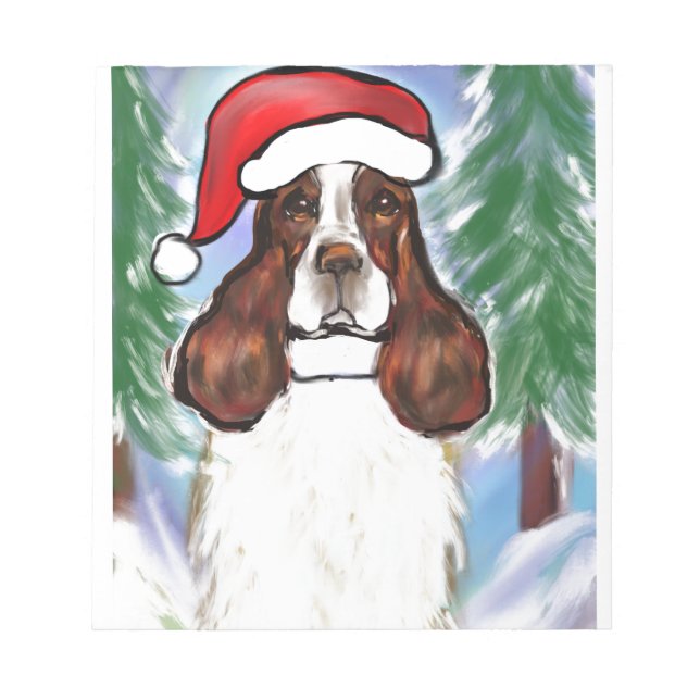BLOCO DE NOTAS SPRINGER SPANIEL INGLÊS (Frente)