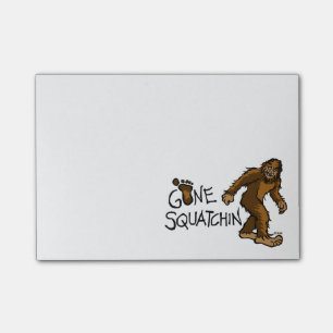 Bloco De Notas Squatchin ido