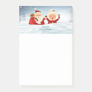Bloco De Notas Sr. e Sra. Claus