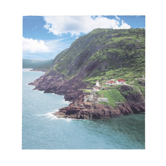 Bloco De Notas St. John's, Terra Nova, Canadá, Forte histórico (Frente)