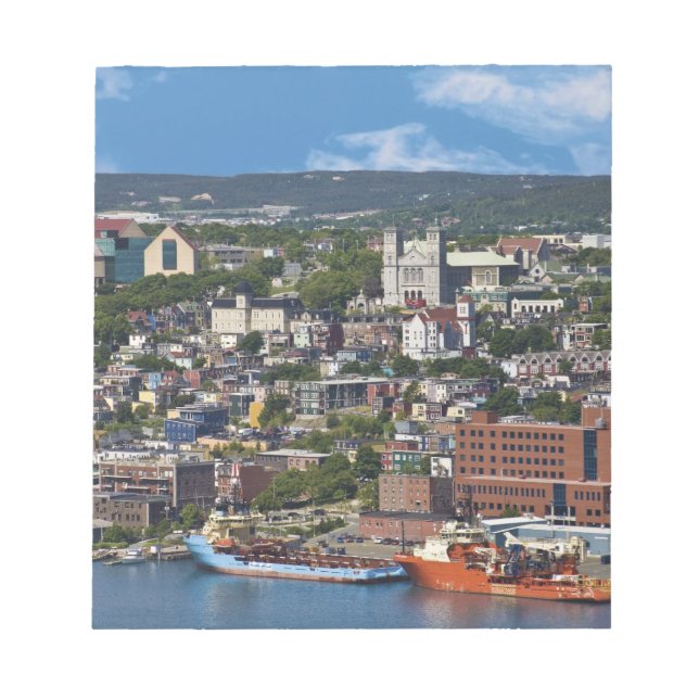 Bloco De Notas St. John's, Terra Nova e Labrador, Canadá, a costa (Frente)