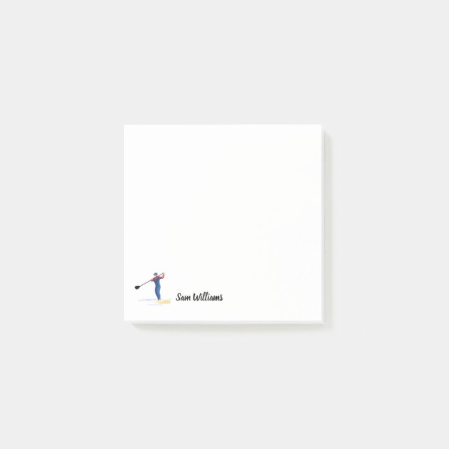 Bloco De Notas Stand-up Paddleboard (Frente)