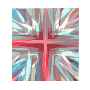 Bloco De Notas Starburst transversal religioso