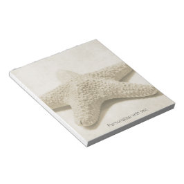 Bloco De Notas Starfish Personalizado