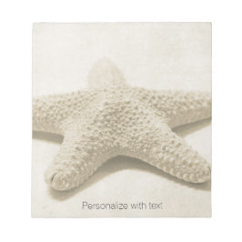Bloco De Notas Starfish Personalizado