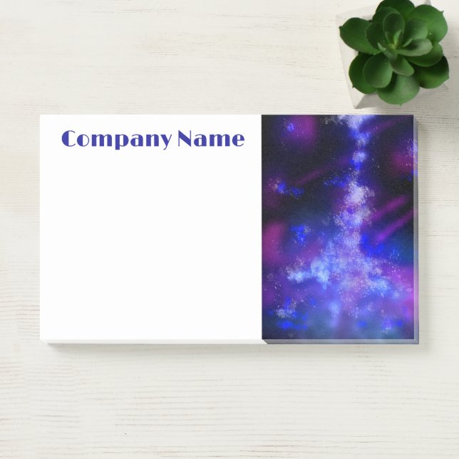 Bloco De Notas Starry Night Sky Blue sapphire (Escritótio)