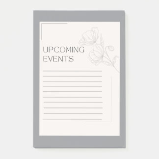 Bloco De Notas Sticky Note Reminders 