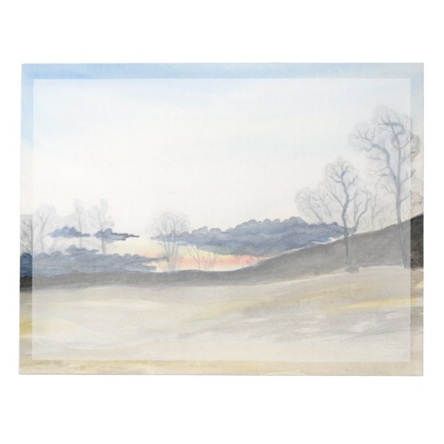 Bloco De Notas Stormy Sky (Frente)