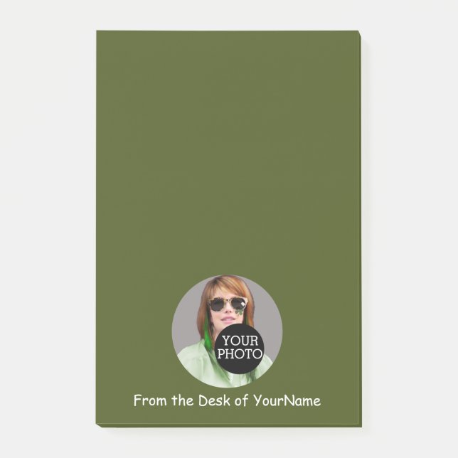 Bloco De Notas Sua Foto e Mensagem Personalizam Isso Facilmente (Frente)