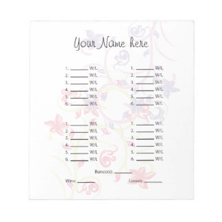 Bloco De Notas Sua Imagem Aqui Folha/Cartão