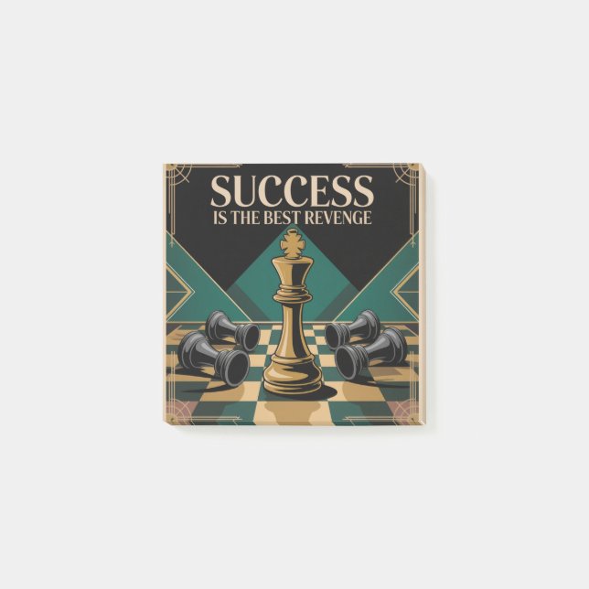 Bloco De Notas Success Is The Best Revenge (Frente)