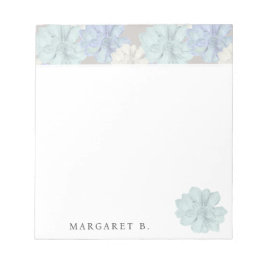 Bloco De Notas Succulents Art Pattern Custom