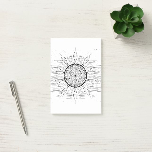Bloco De Notas Sun Mandala 1 (Escritótio)