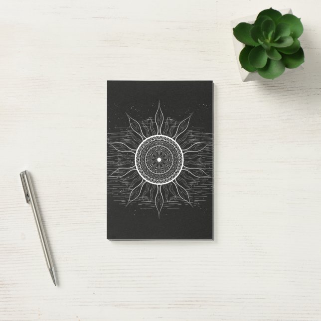 Bloco De Notas Sun Mandala 2 (Escritótio)