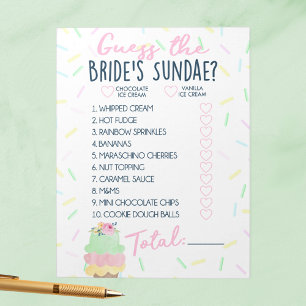 Bloco De Notas "Sundae Sorvete Game Pack" do Sundae