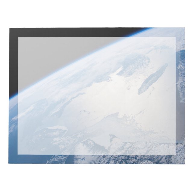 Bloco De Notas Sunglint Do Golfo De Ruas. Lawrence No Canadá. (Frente)