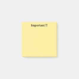 Bloco De Notas Sunset Amarelo Pastel