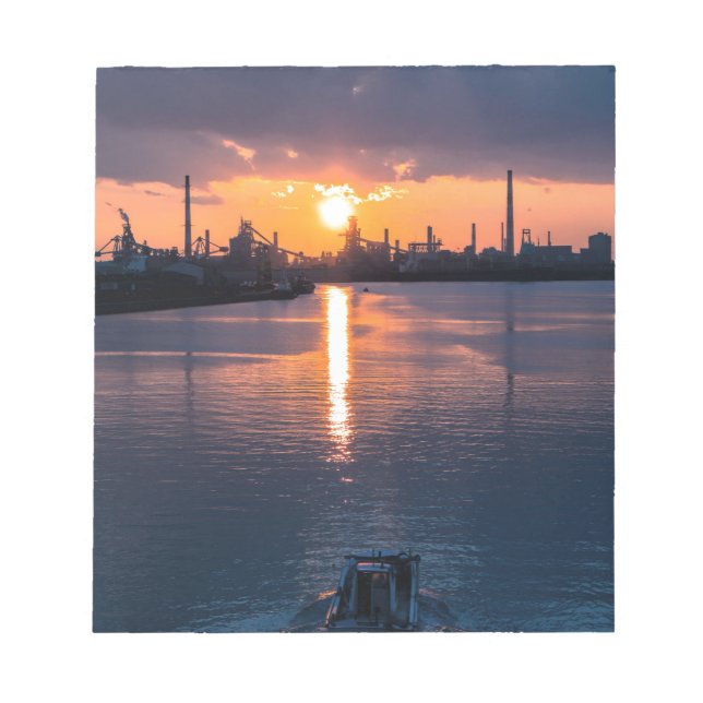 Bloco De Notas Sunset Japan Sky (Frente)